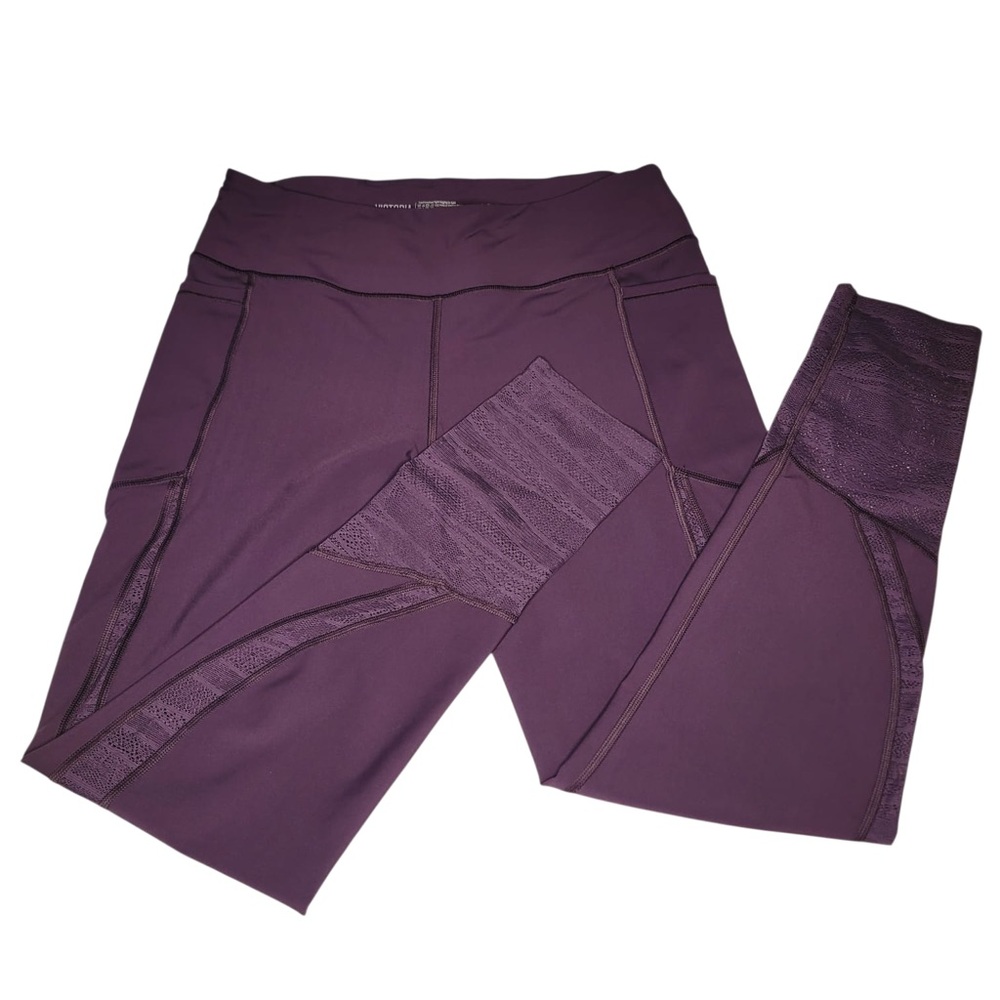 Purple Athletic Leggings